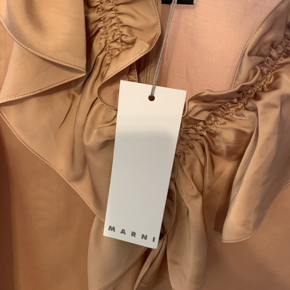 MARNI Macaroon Tank Top Viscose Satin BRAND NEW✨ - Picture 4 of 9